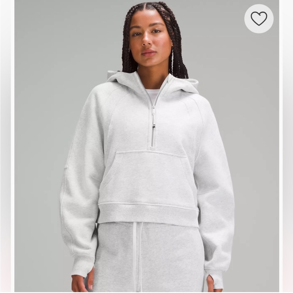 Lululemon Scuba Oversized Half Zip Hoodie